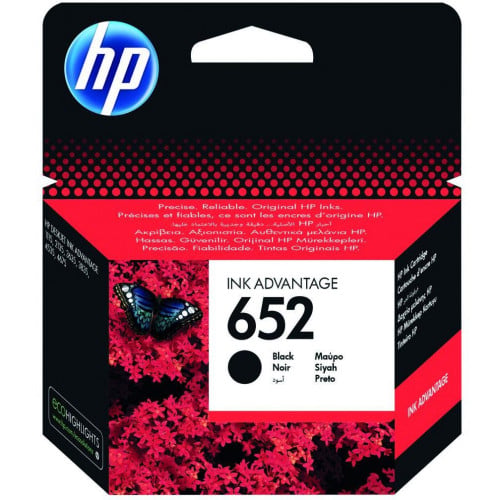 حبر طابعة hp 652 أسود