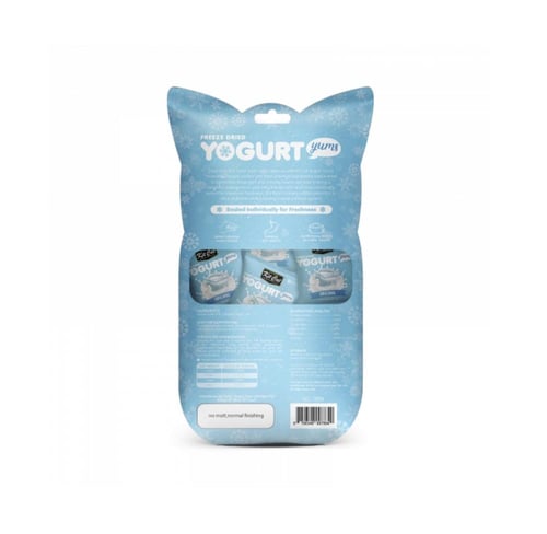 كت كات يوقارت مكافآت مجففة للقطط بنكهة الزبادي 10غ