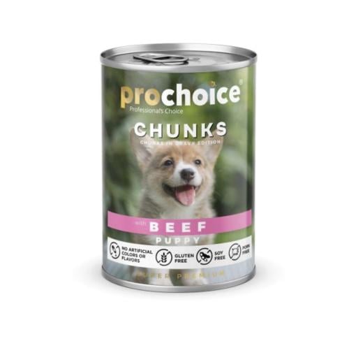 بروتشويز طعام معلبات للكلاب الصغيرة لحم بقري 400 غ