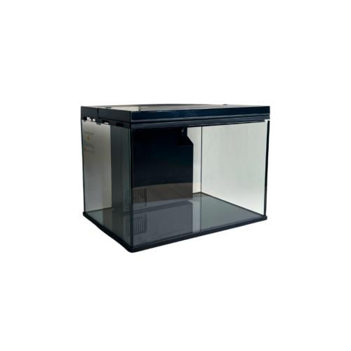 حوض أسماك زجاجي P-100 مع إضاءة LED وفلتر - 20 لترً...