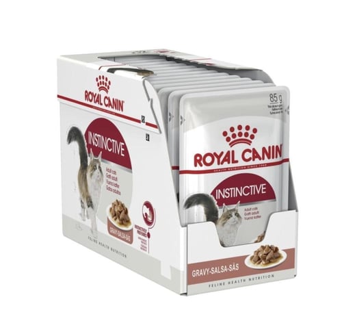 رويال كانين طعام صحي للقطط أكياس Instinctive Gravy...