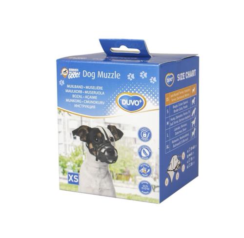 دوفو كمامة التدريب المطاطية للكلاب XS