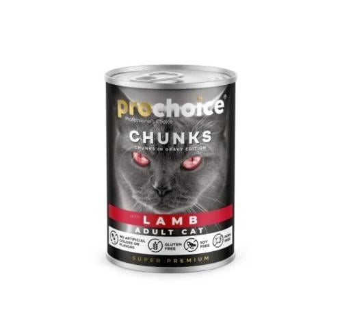 بروتشويز معلبات طعام للقطط الكبيرة لحم الضأن 400 غ