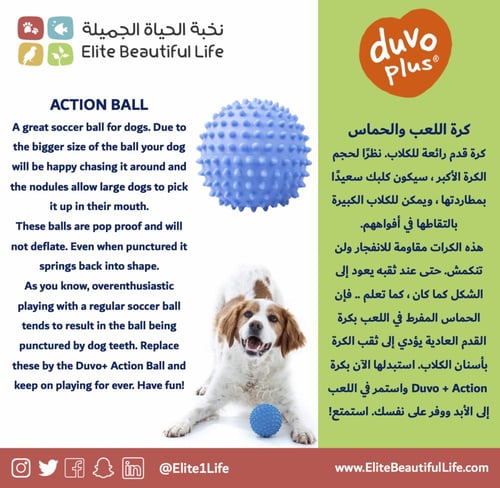 دوفو كرة اللعب والحماس ACTION BALL