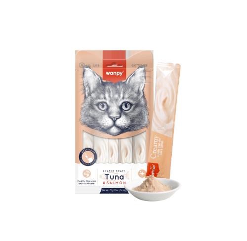 وانبي وجبة عدد 5 قطعة كريمية مكافآت بنكهة التونة و...