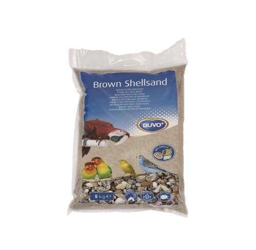 دوفو قشور الأرضيات للطيور Brown Shellsand 5KG