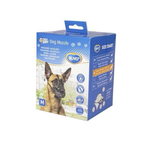 دوفو كمامة التدريب المطاطية للكلاب M