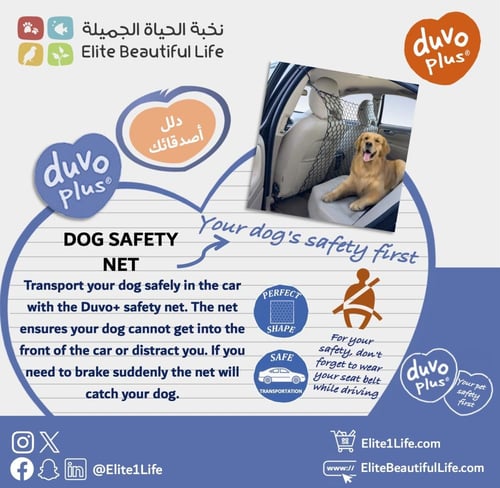 ديوفو شبكة حاجز للكلاب داخل السيارة