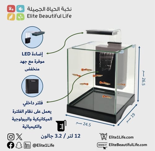 دوفين حوض ميني DoPhin Mini tank 8003