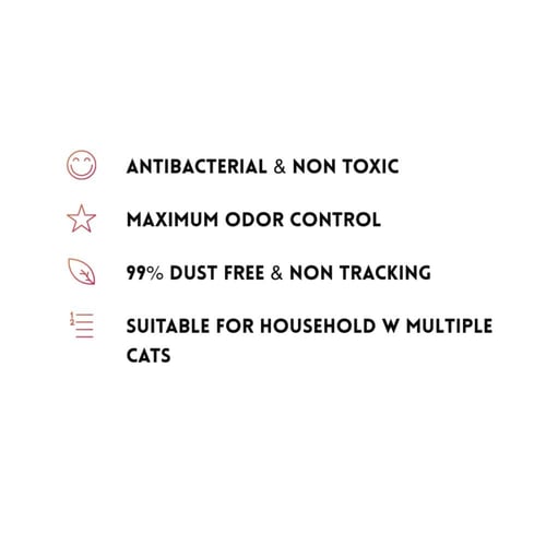 كت كات رمل القطط بالتوت المختلط 10 لتز