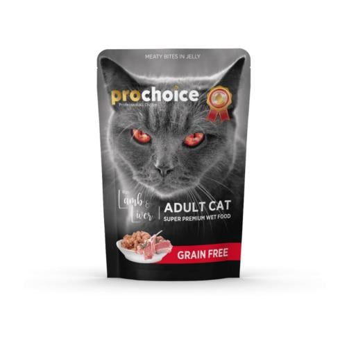 بروتشويز أظرف طعام قطط لحم مع الكبد 85ج 12 حبة في...