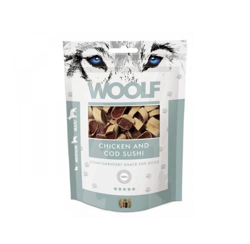 وولف وجبة خفيفة الدجاج مع السوشي 100 جم