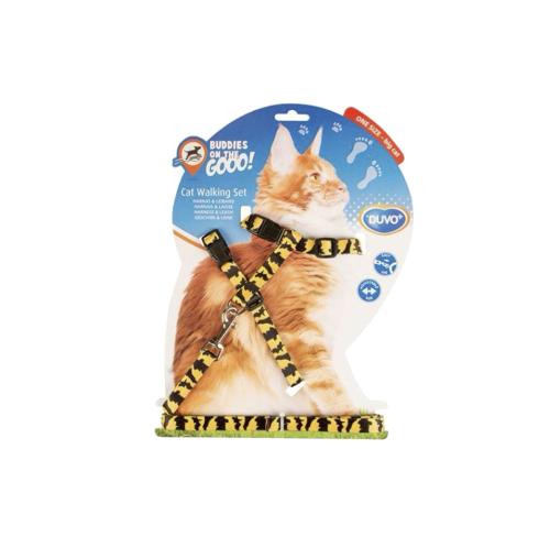 دوفو حزام المشي للقطط الكبيرة Big Cat Walking Set...