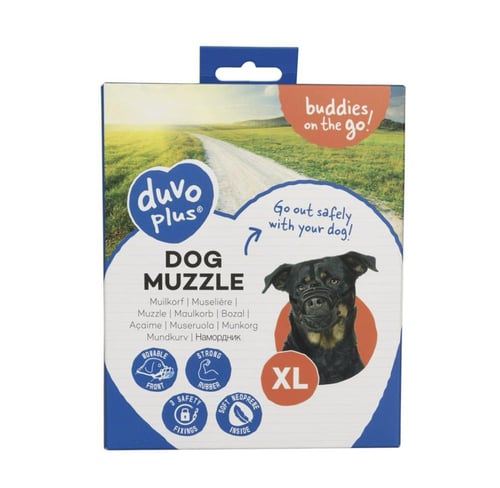 دوفو كمامة التدريب المطاطية للكلاب XL