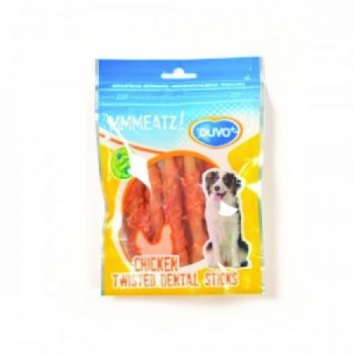 دوفو أعواد الدجاج الملتوية للأسنان للكلاب CHICKEN...