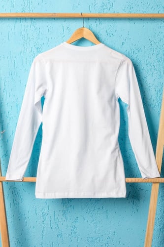 تيشيرت استرتش رجالي كم طويل دائري