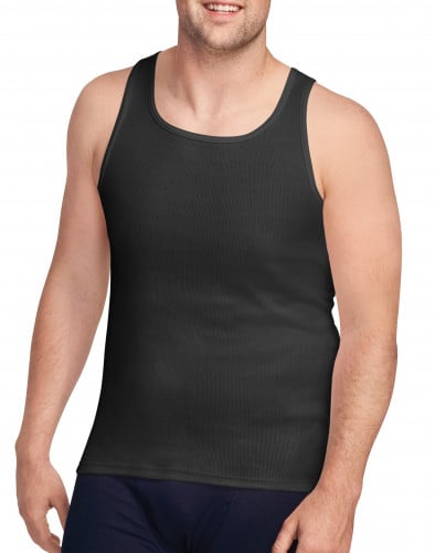 طقم تيشيرت رجالي علاقي ملون قطعتين Hanes