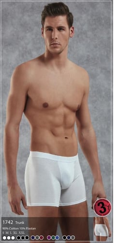 بوكسَر رجالي Doreanse 1742 – قطن ناعم مرن بجودة فا...