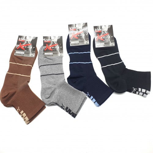 جوراب رجالي فوق القدم رياضي kler socks free size