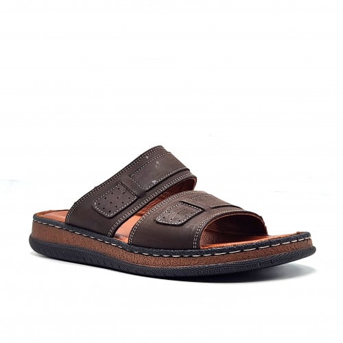 شبشب رجالي جلد ناعم و فاخر