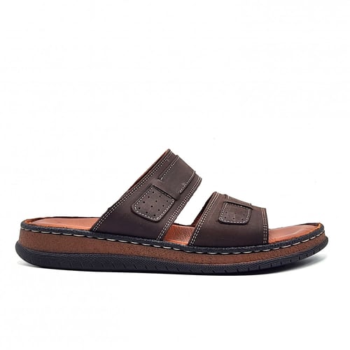 شبشب رجالي جلد ناعم و فاخر