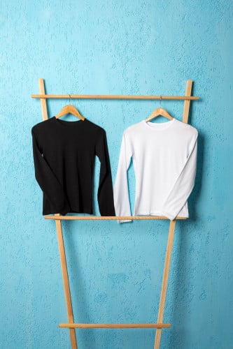 تيشيرت استرتش رجالي كم طويل حلق