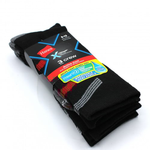 هينز طقم جواريب طويل رجالي ثلاث أزواج Hanes