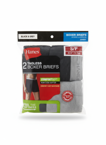 طقم شورت رجالي ملون قطعتين Hanes