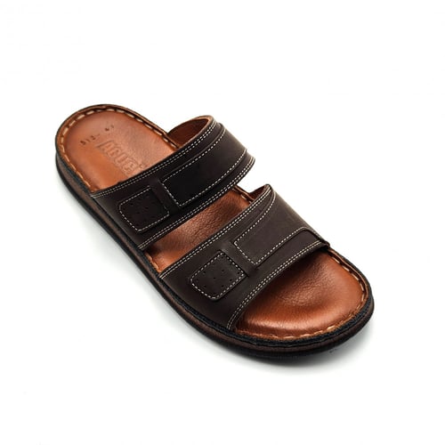 شبشب رجالي جلد ناعم و فاخر