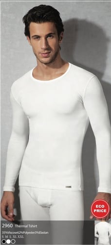 فانيلة حرارية رجالية Doreanse – كم طويل بجودة عالي...