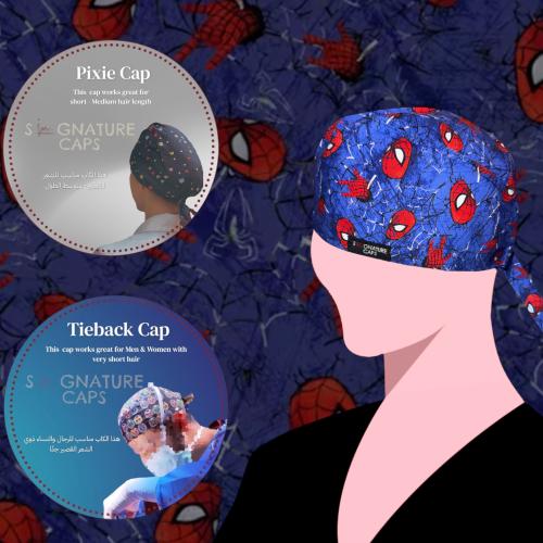 Spiderman Surgical Cap -قبعة جراحية