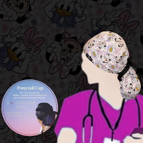 Surgical Cap Minnie Mouse & Daisy duck "قبعة جراحي...