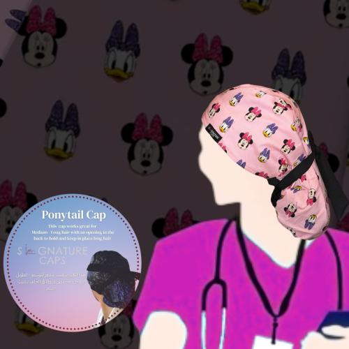 Minnie mouse Surgical cap-قبعة جراحية