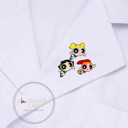 Powerpuff girls pin