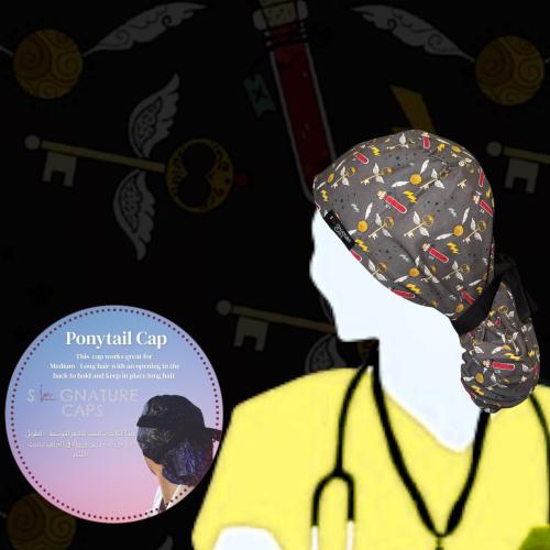 Surgical cap Harry Potter icons “قبعة جراحية"