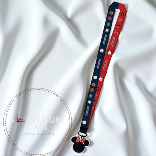 Minnie mouse badge holder