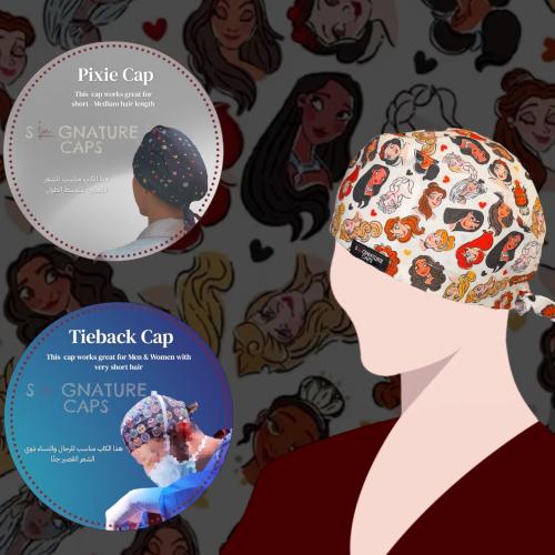 Disney Princess Surgical cap-قبعة جراحية
