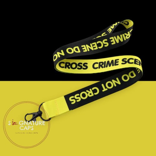 Badge holder Crime scene