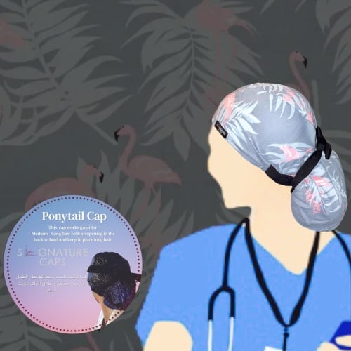 Flamingo Surgical Cap