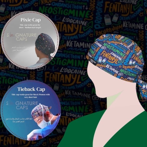Anesthesia Speciality Surgical Cap