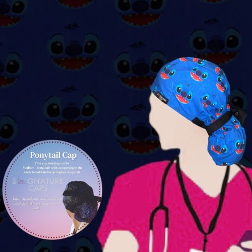 Lilo & Stitch Surgical cap-قبعة جراحية