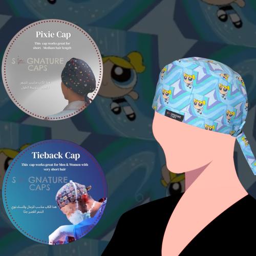 Bubbles Surgical cap