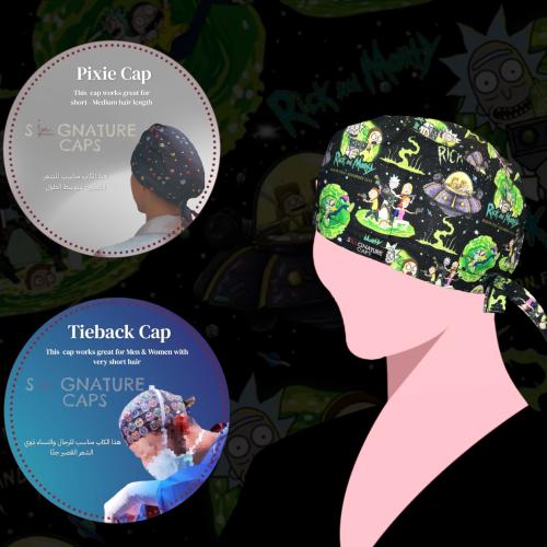 Surgical cap Rick &Morty “قبعة جراحية"