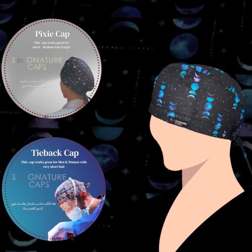 The moon Surgical cap “قبعة جراحة"