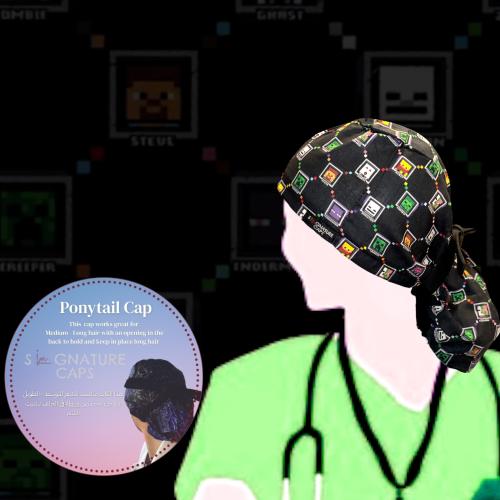 Minecraft Surgical Cap -قبعة جراحية