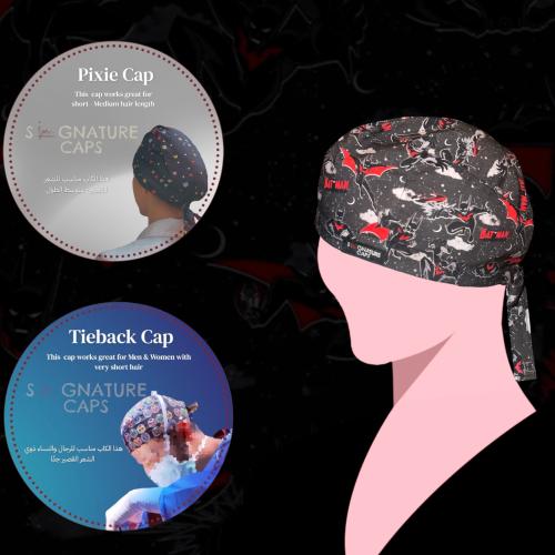 Surgical cap Batman “قبعة جراحية"