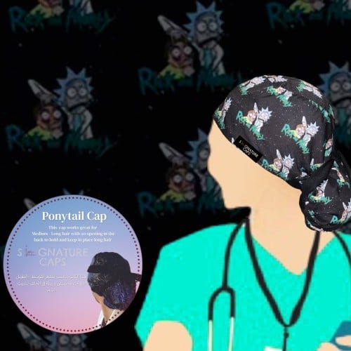 Surgical cap Rick & Morty 2“قبعة جراحية"