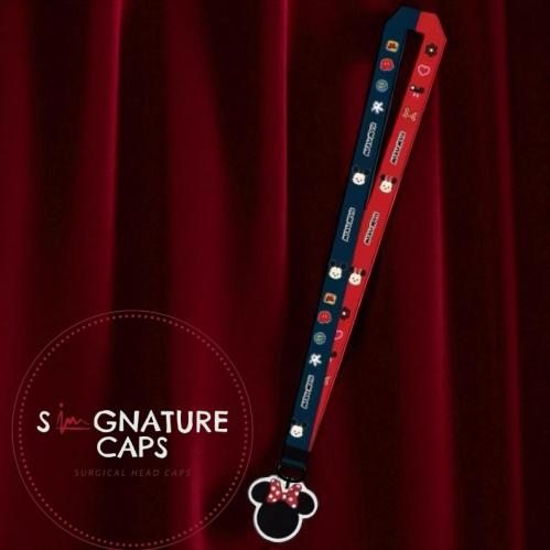 Minnie mouse badge holder