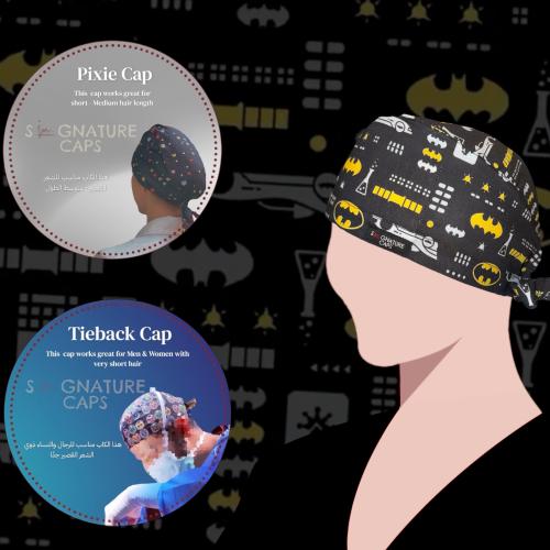 Surgical Cap Batman logo "قبعة جراحية"