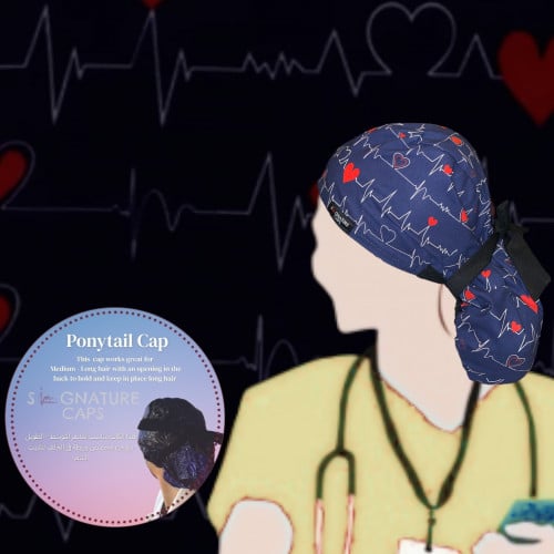 Surgical cap - قبعة جراحية ECG